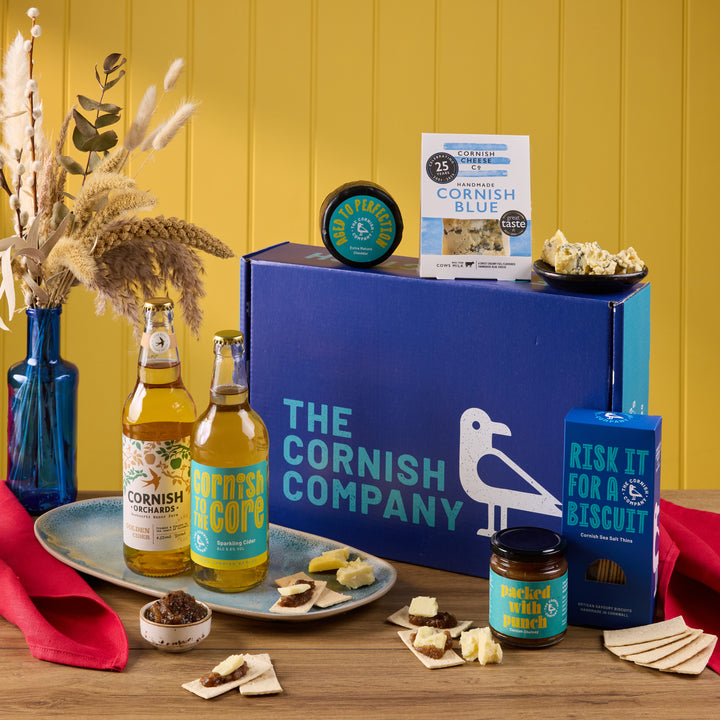 Cornish Cheese & Cider Hamper