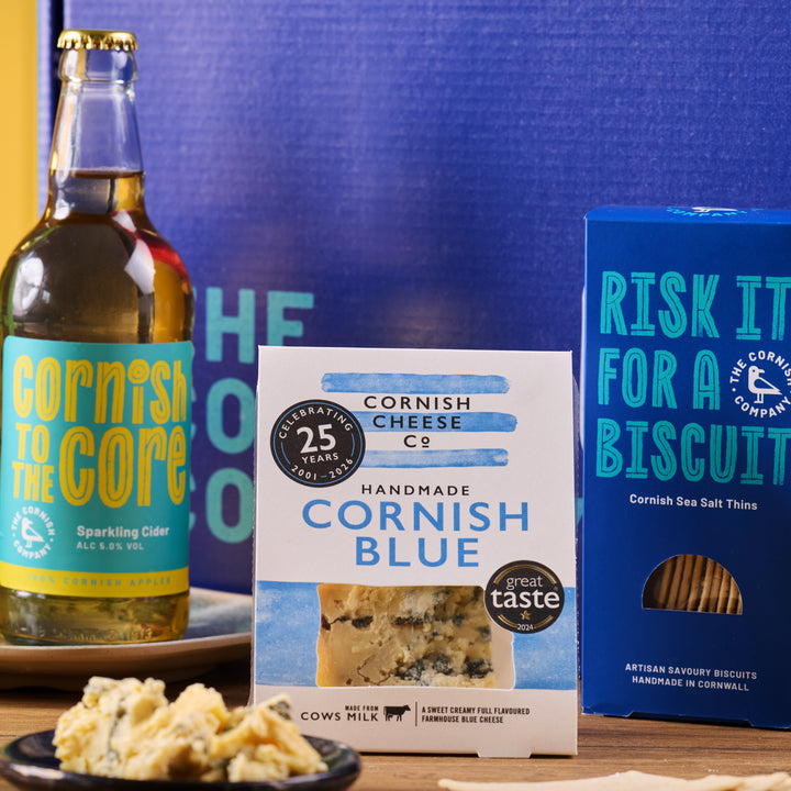 Cornish Cheese & Cider Hamper