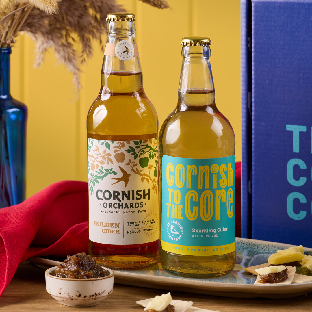 Cornish Cheese & Cider Hamper