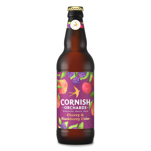 Cornish Orchards Cherry & Blackberry Cider 4%