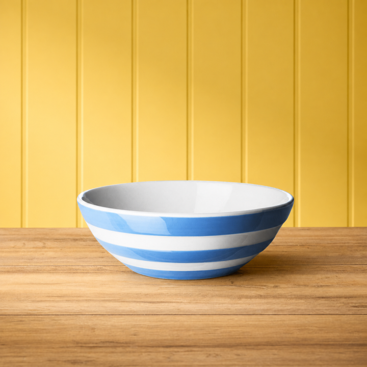 Cornishware Blue Cereal Bowl 17cm