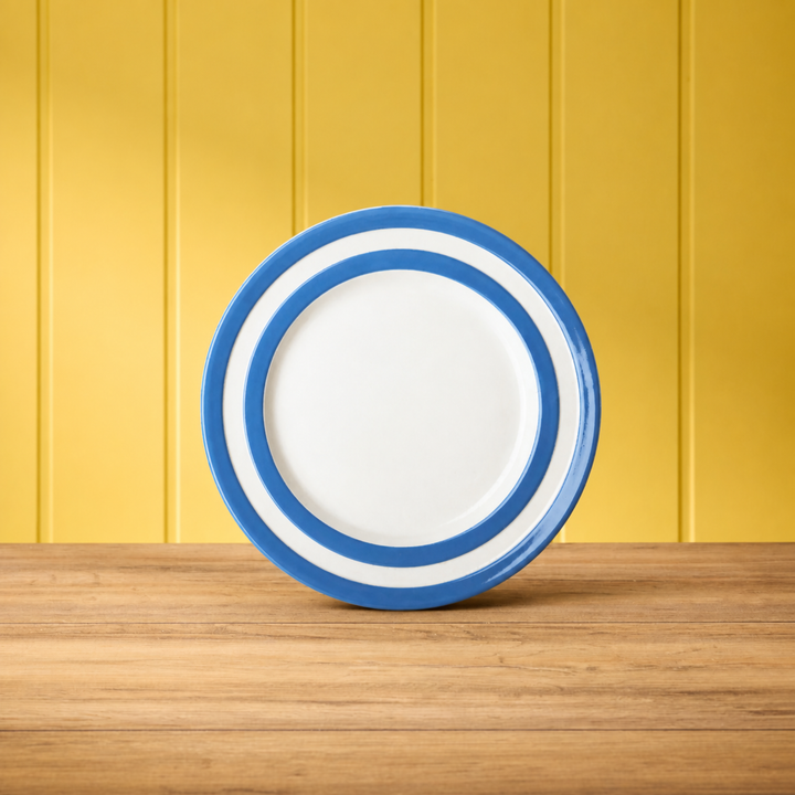 Cornishware Blue Lunch Plate 24.5cm