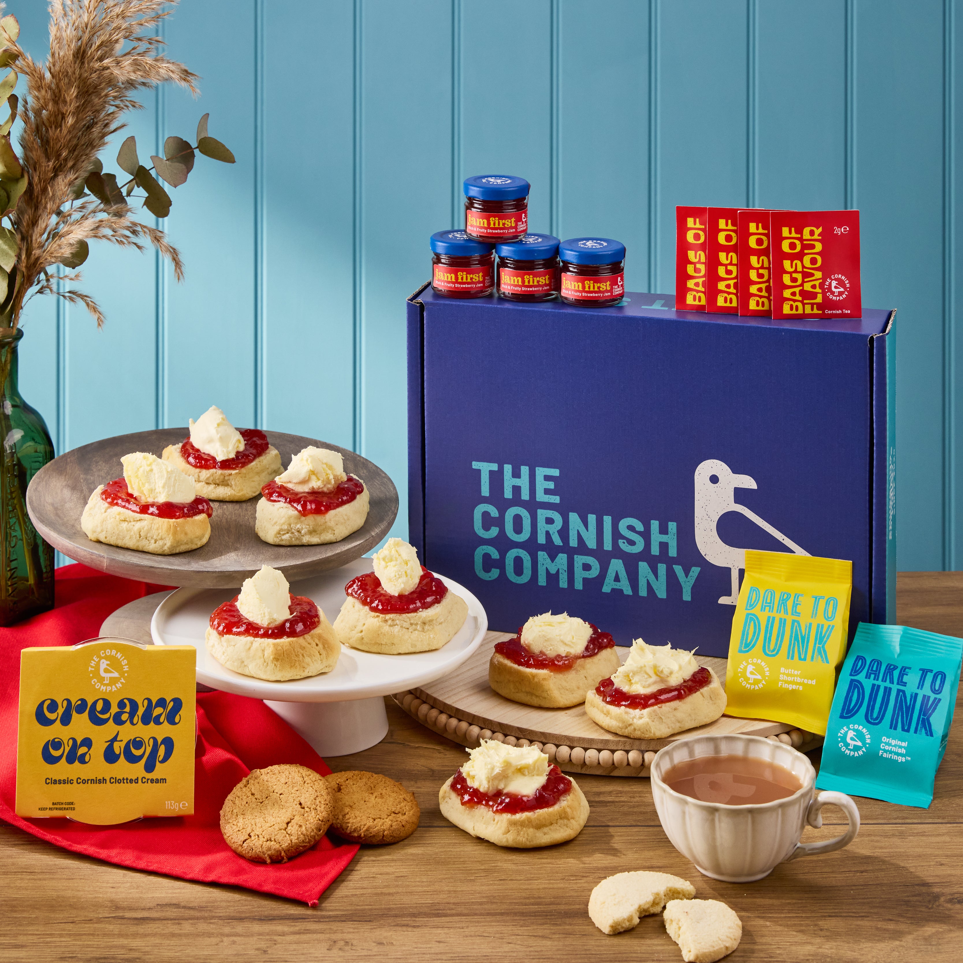 The Cream Tea Hamper – The Cornish Company