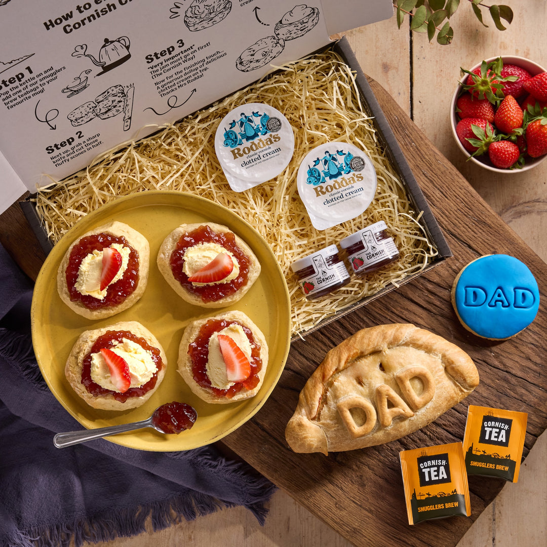 The Dad Pasty & Cream Tea Hamper