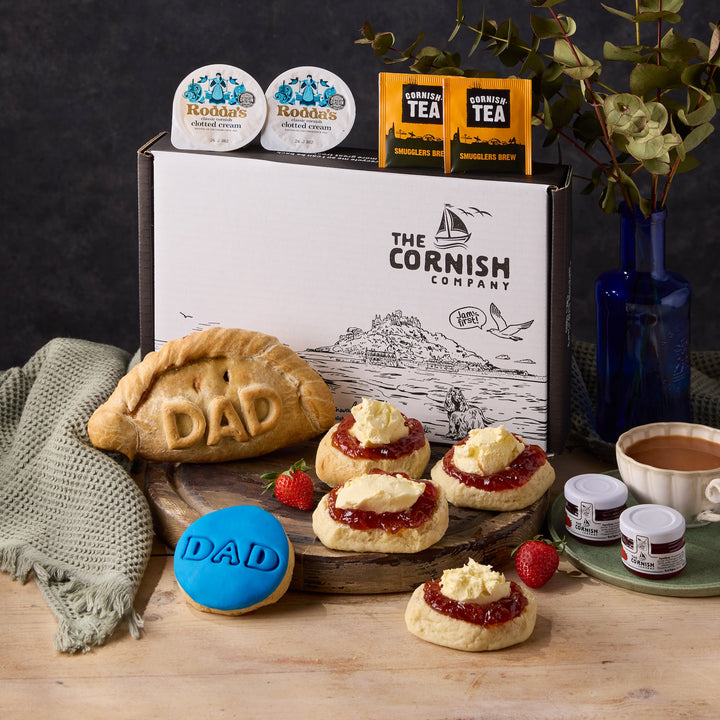 The Dad Pasty & Cream Tea Hamper