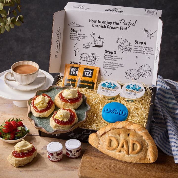 The Dad Pasty & Cream Tea Hamper
