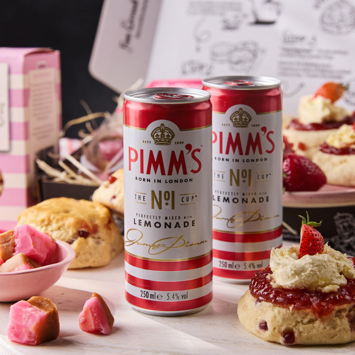Strawberry & Pimms Cream Tea Hamper