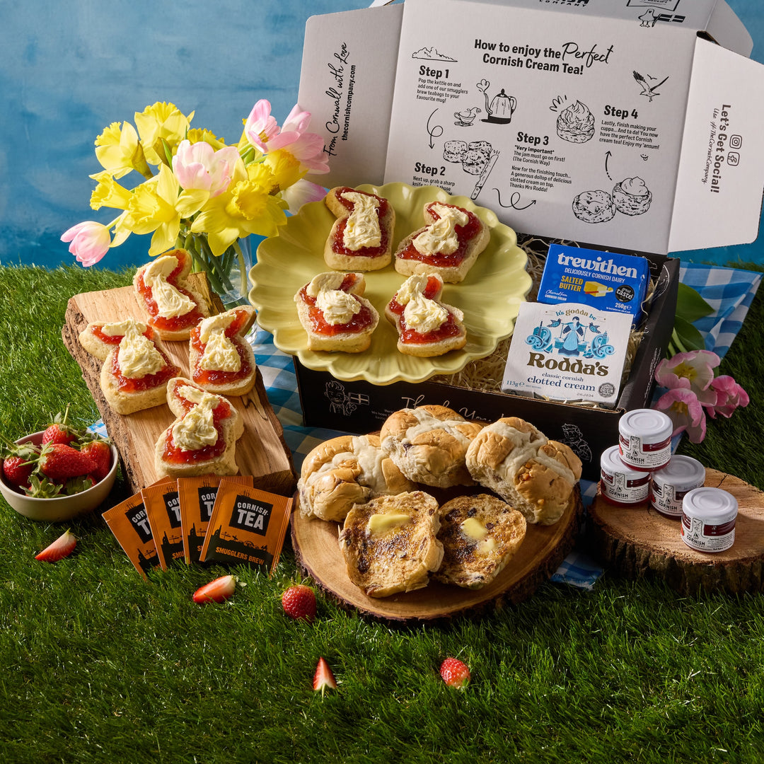 The Easter Cream Tea Hamper
