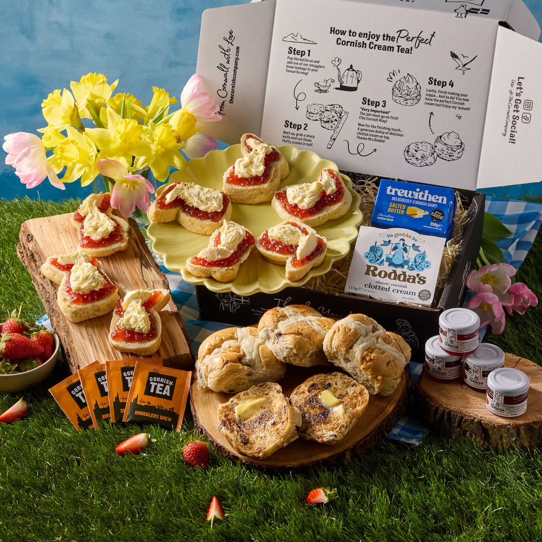 The Easter Cream Tea Hamper