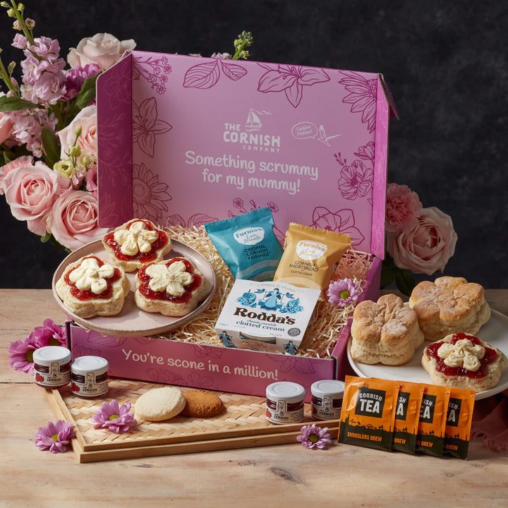 The Flower Scone Cream Tea Hamper