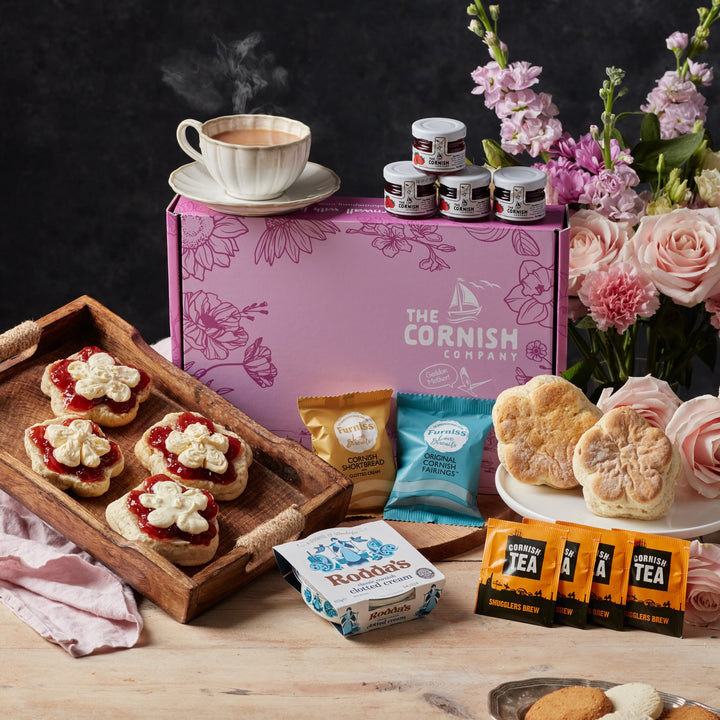 The Flower Scone Cream Tea Hamper