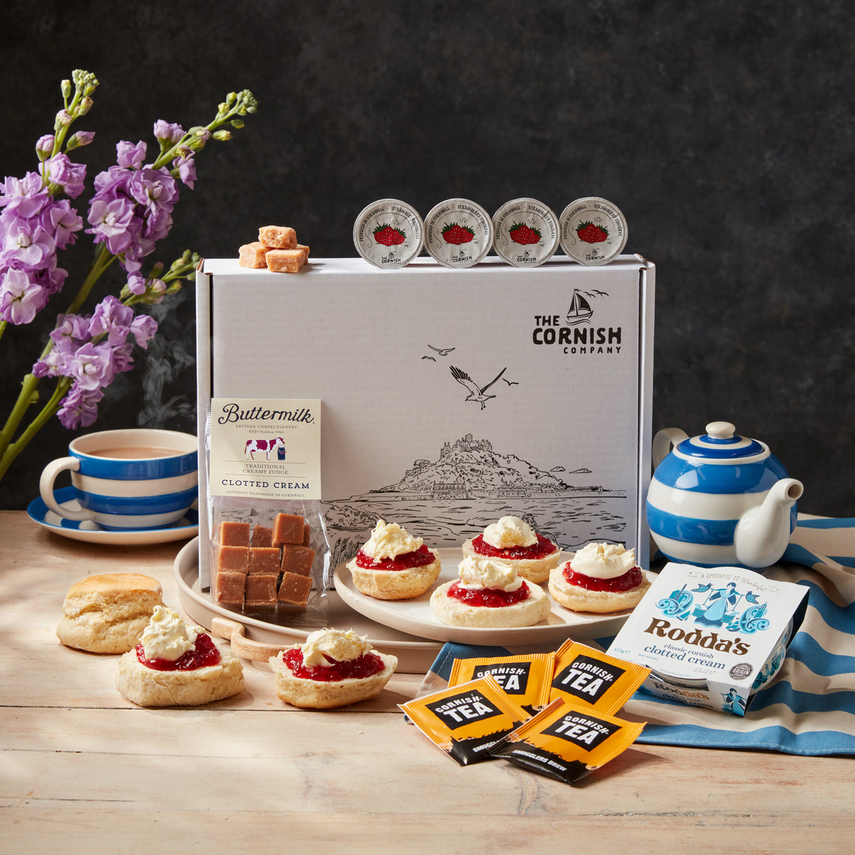 The Gluten Free Cream Tea Hamper – The Cornish Company