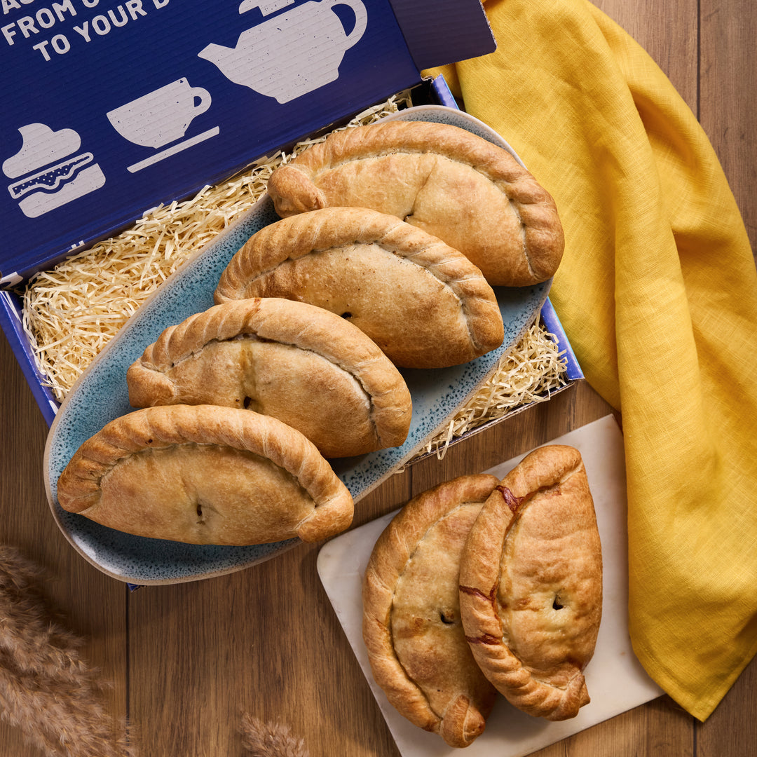 6 x Medium Gourmet Steak Cornish Pasties