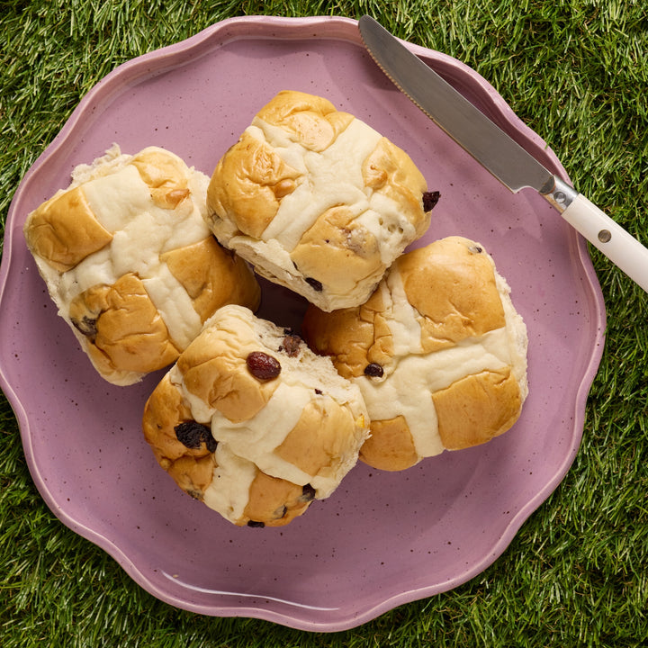 Cornish Hot Cross Buns (PACK OF 4)