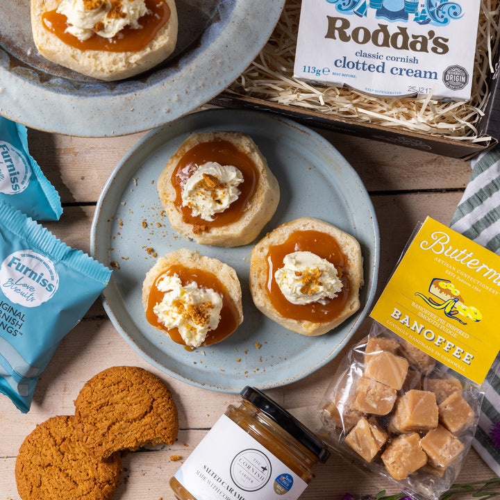 The Banoffee Pie Cream Tea Hamper