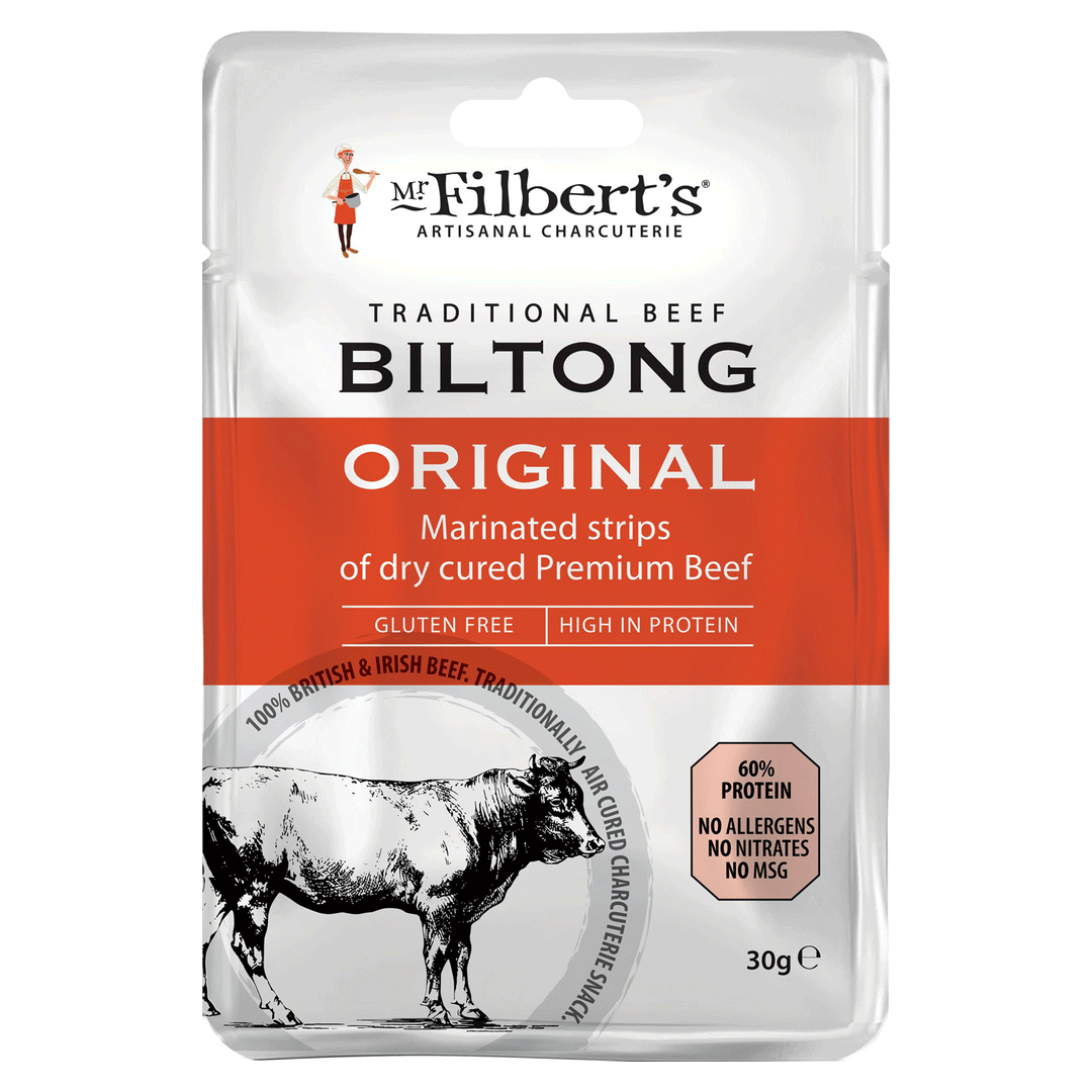 Mr Filberts Original Biltong 30g