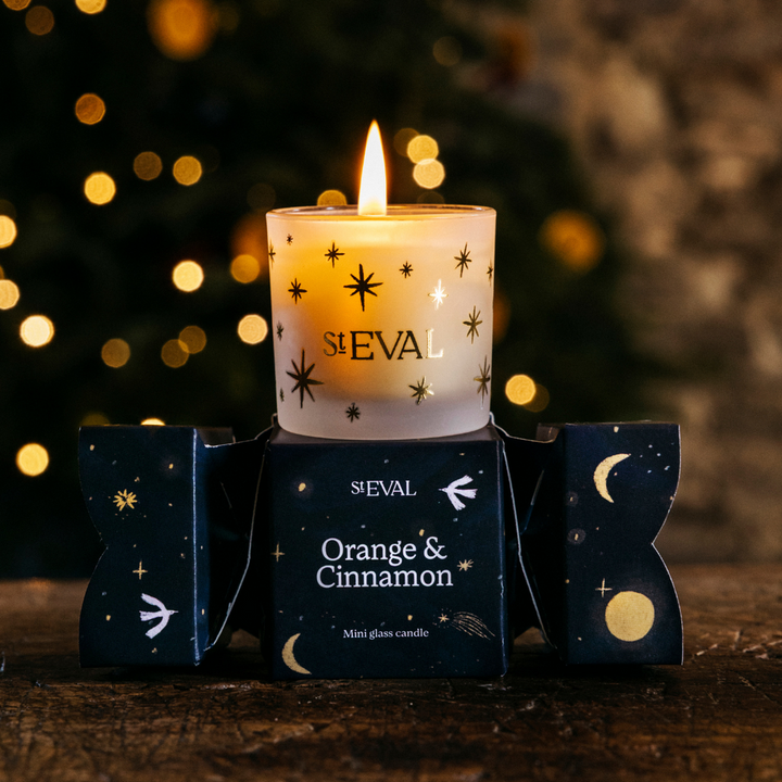 St Eval Orange & Cinnamon, Christmas Cracker Candle