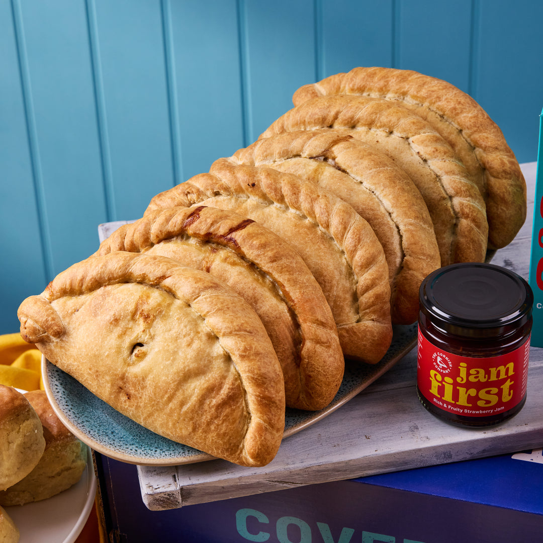 The Pasty & Cream Tea Party Hamper
