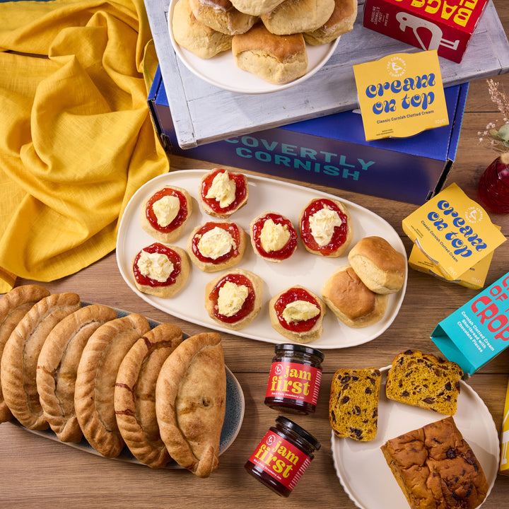 The Pasty & Cream Tea Party Hamper