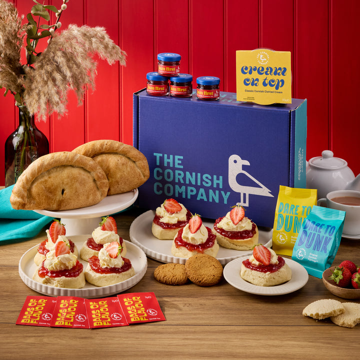 The Pasty & Cream Tea Hamper