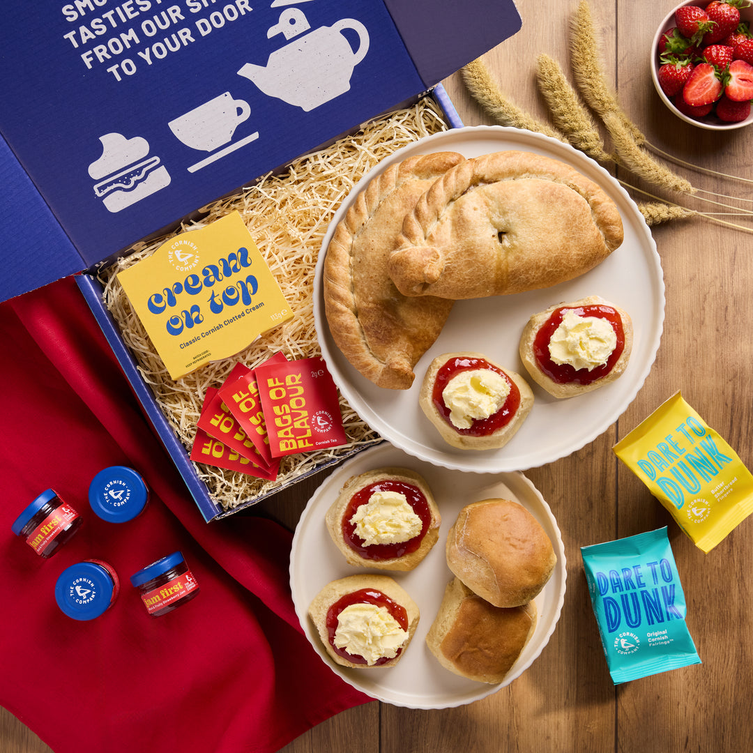 The Pasty & Cream Tea Hamper