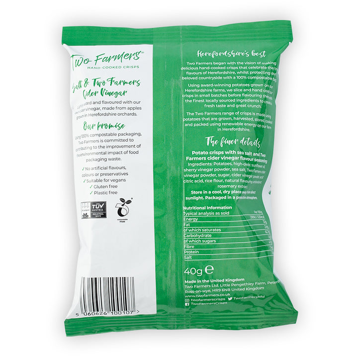 Two Farmers Salt & Cider Vinegar 40g