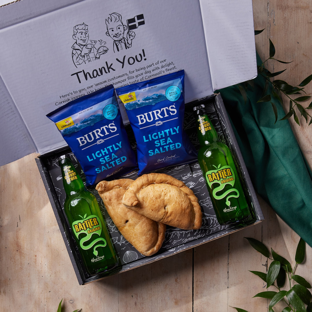 Steak Pasty & Cider Hamper