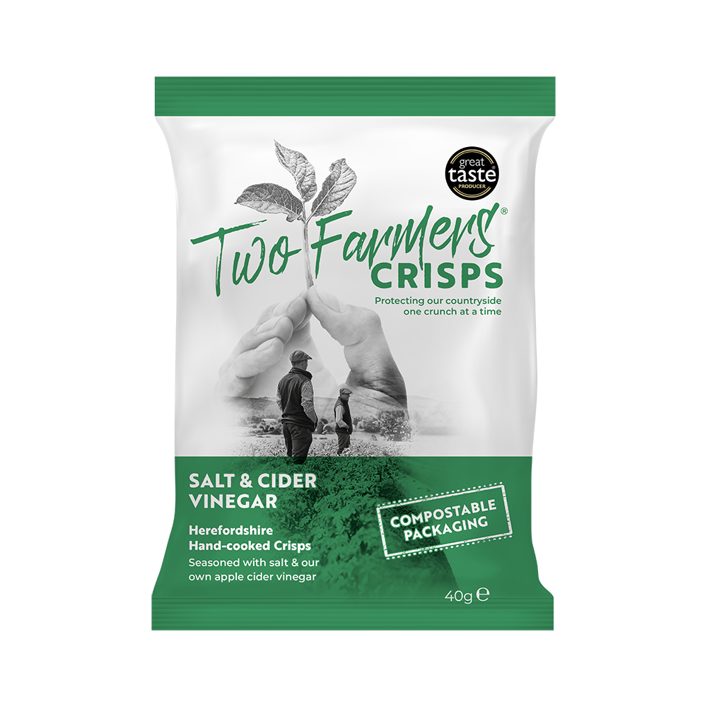Two Farmers Salt & Cider Vinegar 40g