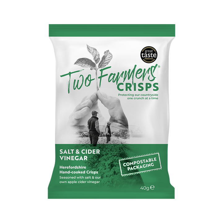 Two Farmers Salt & Cider Vinegar 40g