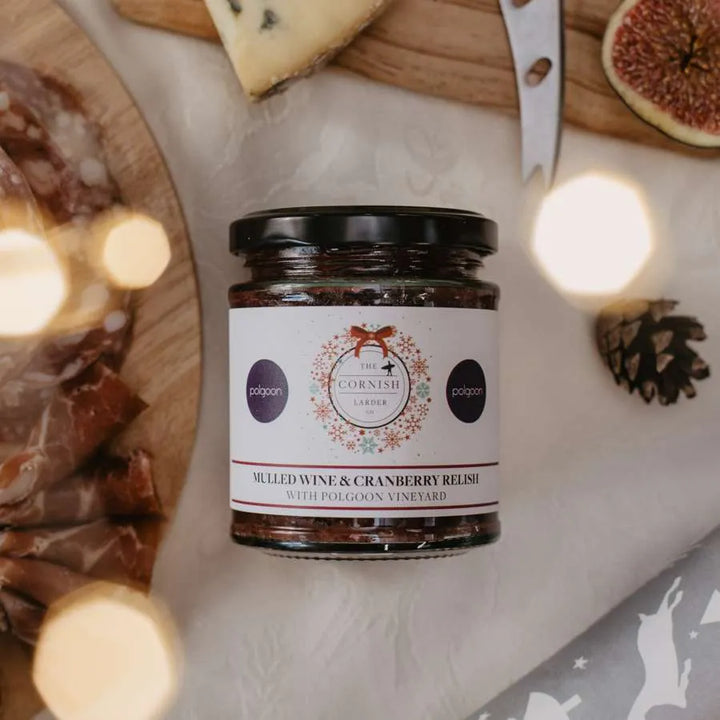 Mulled Wine & Cranberry Relish with Polgoon Vineyard | Christmas