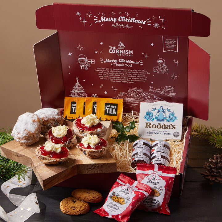 The Christmas Cream Tea Hamper