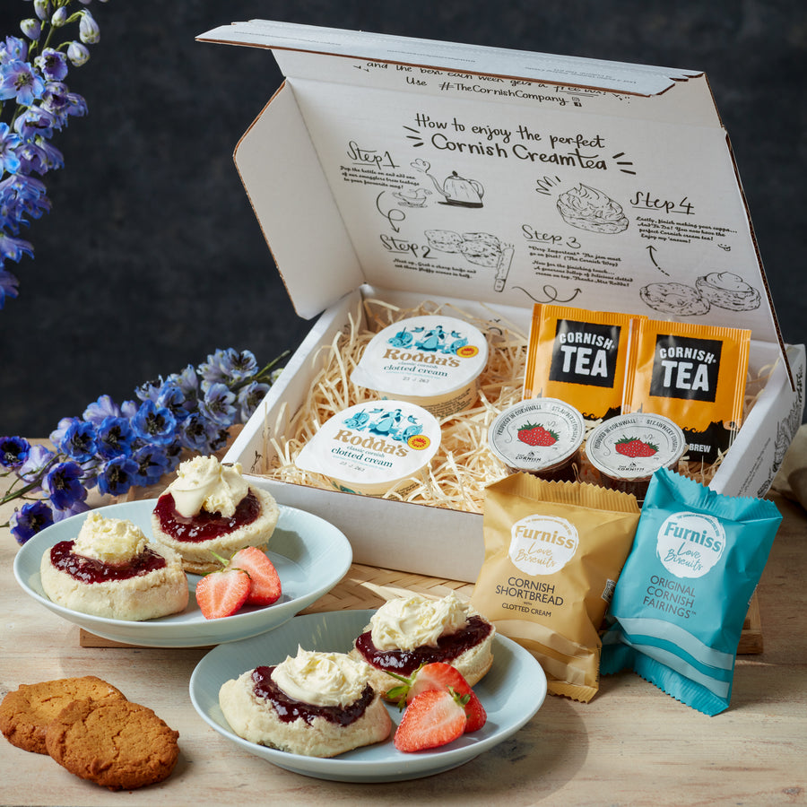 Cream Teas By Post | Cornish Afternoon Tea Hampers Delivered – The ...