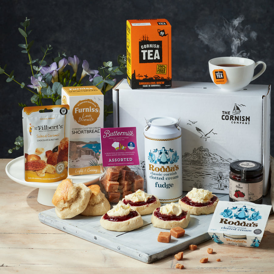 Cream Tea Hampers | Afternoon Tea By Post | Free Delivery – The Cornish ...