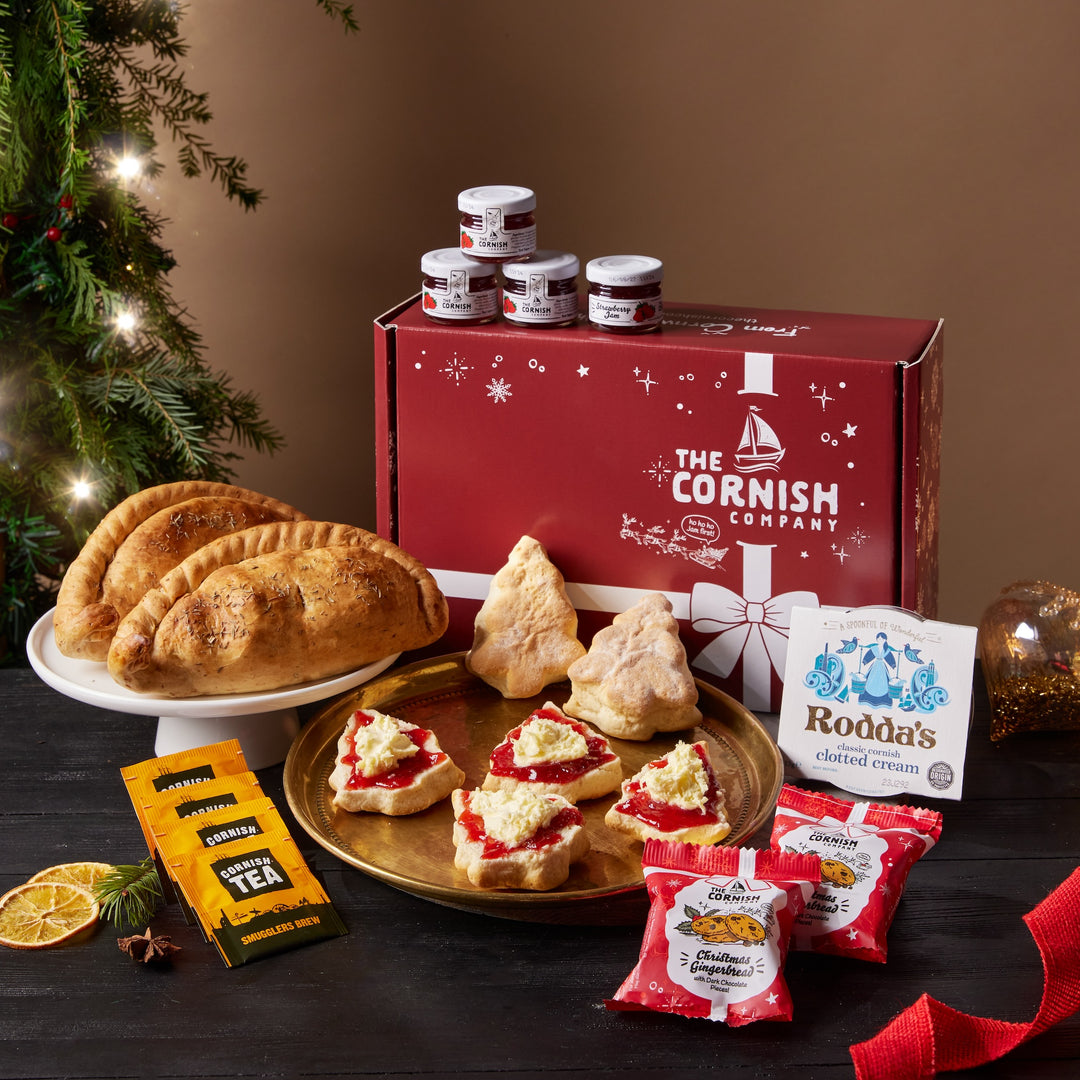 Christmas Pasty & Cream Tea Hamper