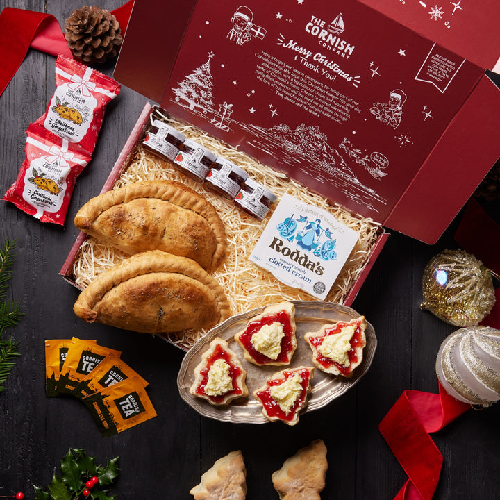 Christmas Pasty & Cream Tea Hamper