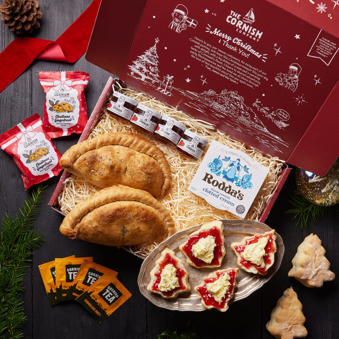 Christmas Pasty & Cream Tea Hamper