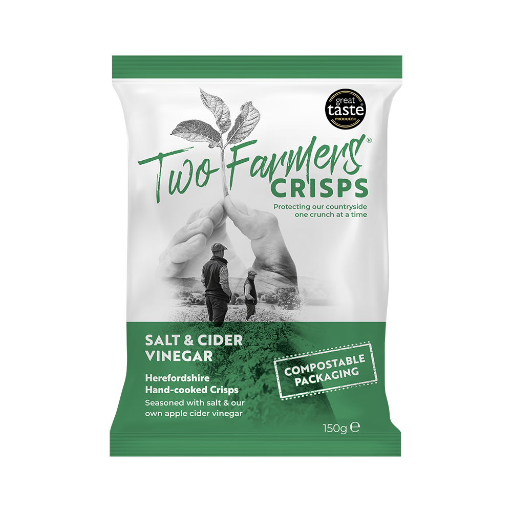 Two Farmers Salt & Cider Vinegar 150g