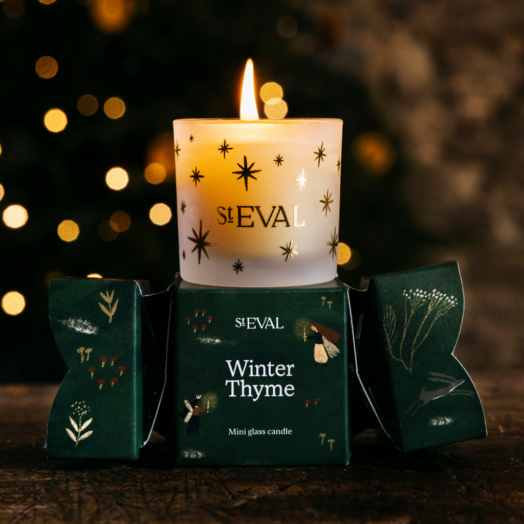 St Eval Winter Thyme, Christmas Cracker Candle
