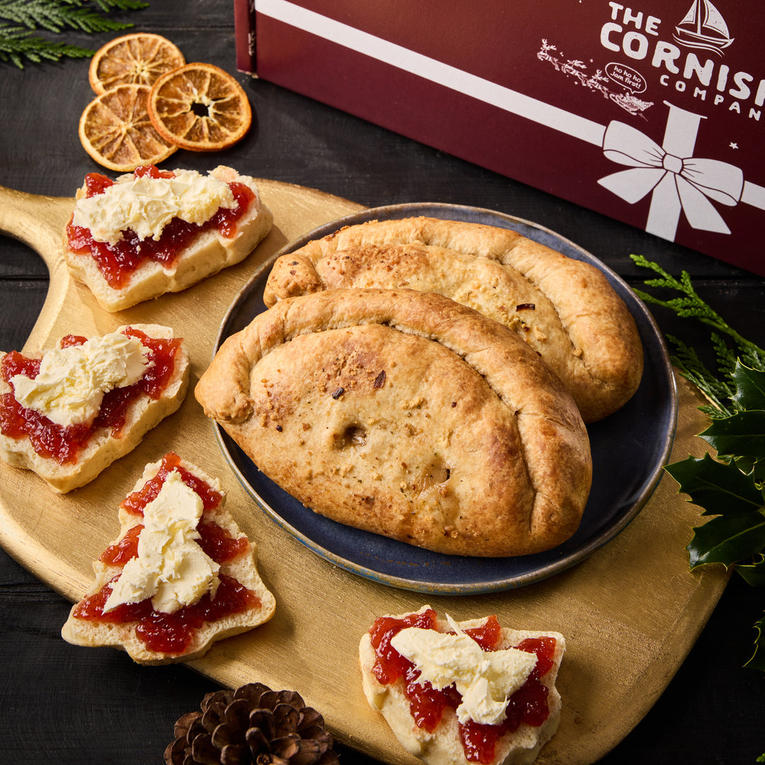 Christmas Pasty & Cream Tea Hamper