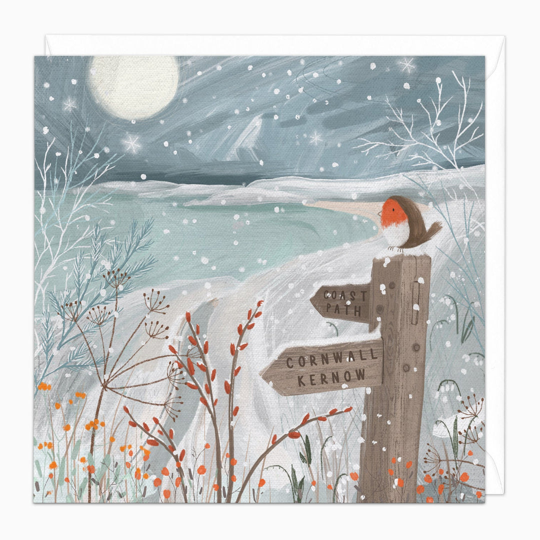 Kernow Coast Path Christmas Card