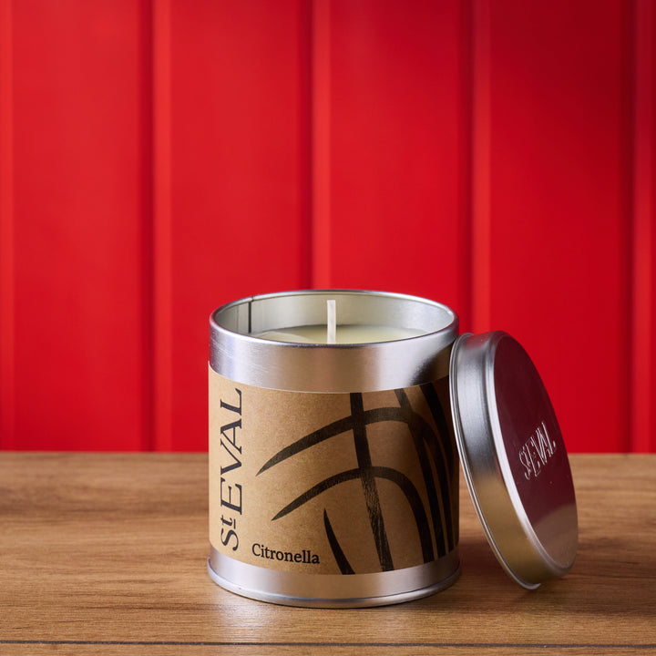 St Eval Citronella Tin Candle