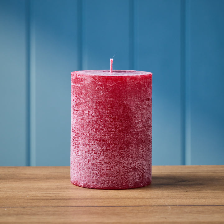 Hawthorn & Berries Fragranced Coloured Pillar