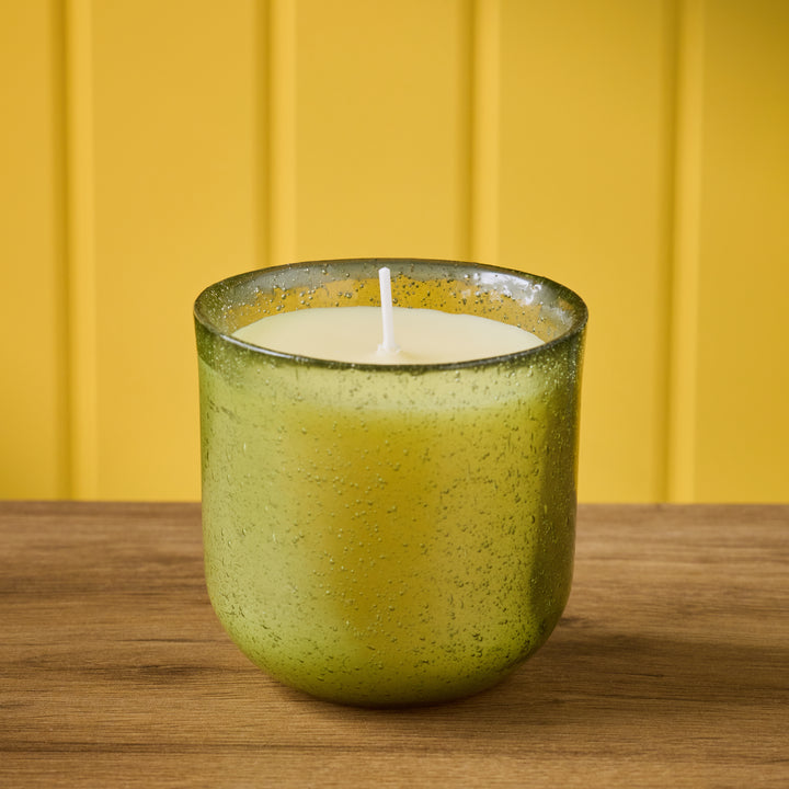 St Eval Walled Garden Sea Garden Pot Glass Candle